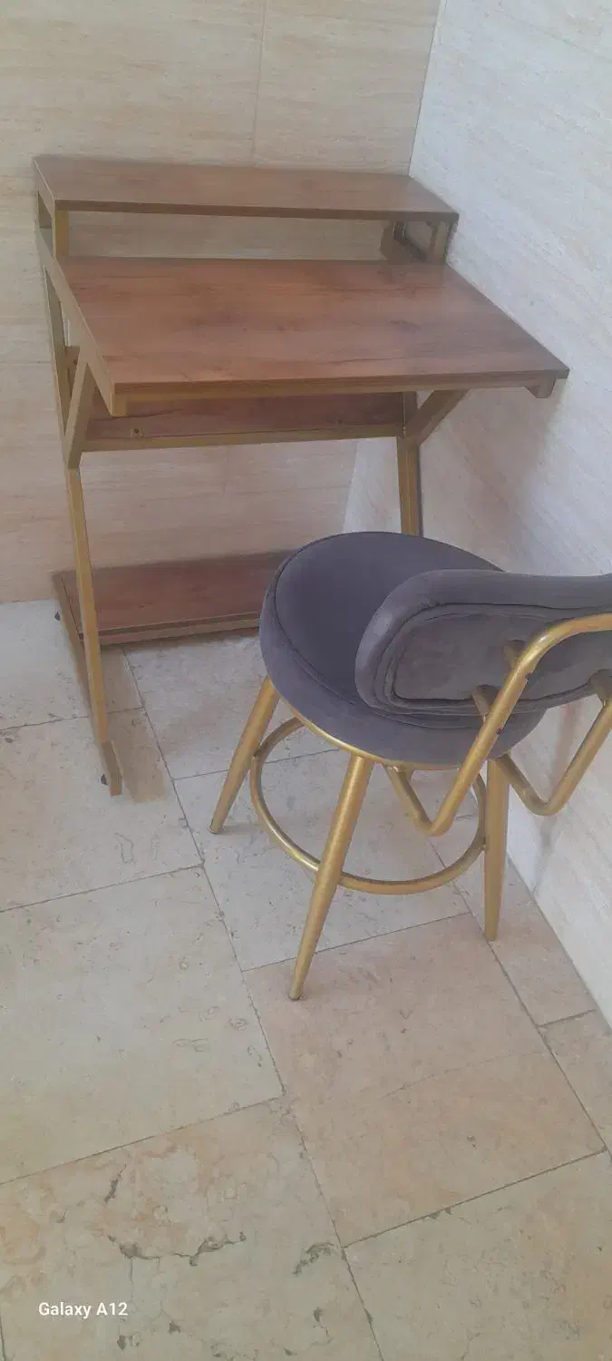 میز تحریر و صندلی چوب و فلز محکم و بادوام|میز تحریر و کامپیوتر|تهران, شهید رجایی|دیوار