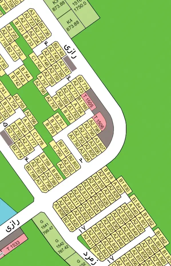 فروش ۲۰۴ متر زمین ویلایی فاز ۲ شهر جدید مِهستان|فروش زمین و ملک کلنگی|هشتگرد, فاز ۱ مهستان|دیوار