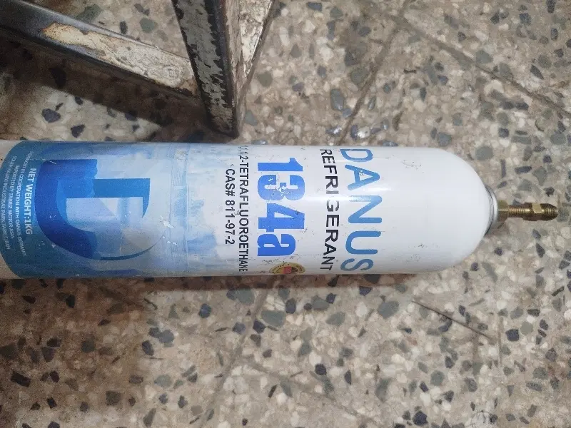 یک عدد گاز R134|کولر گازی و فن‌کوئل|دزفول, |دیوار