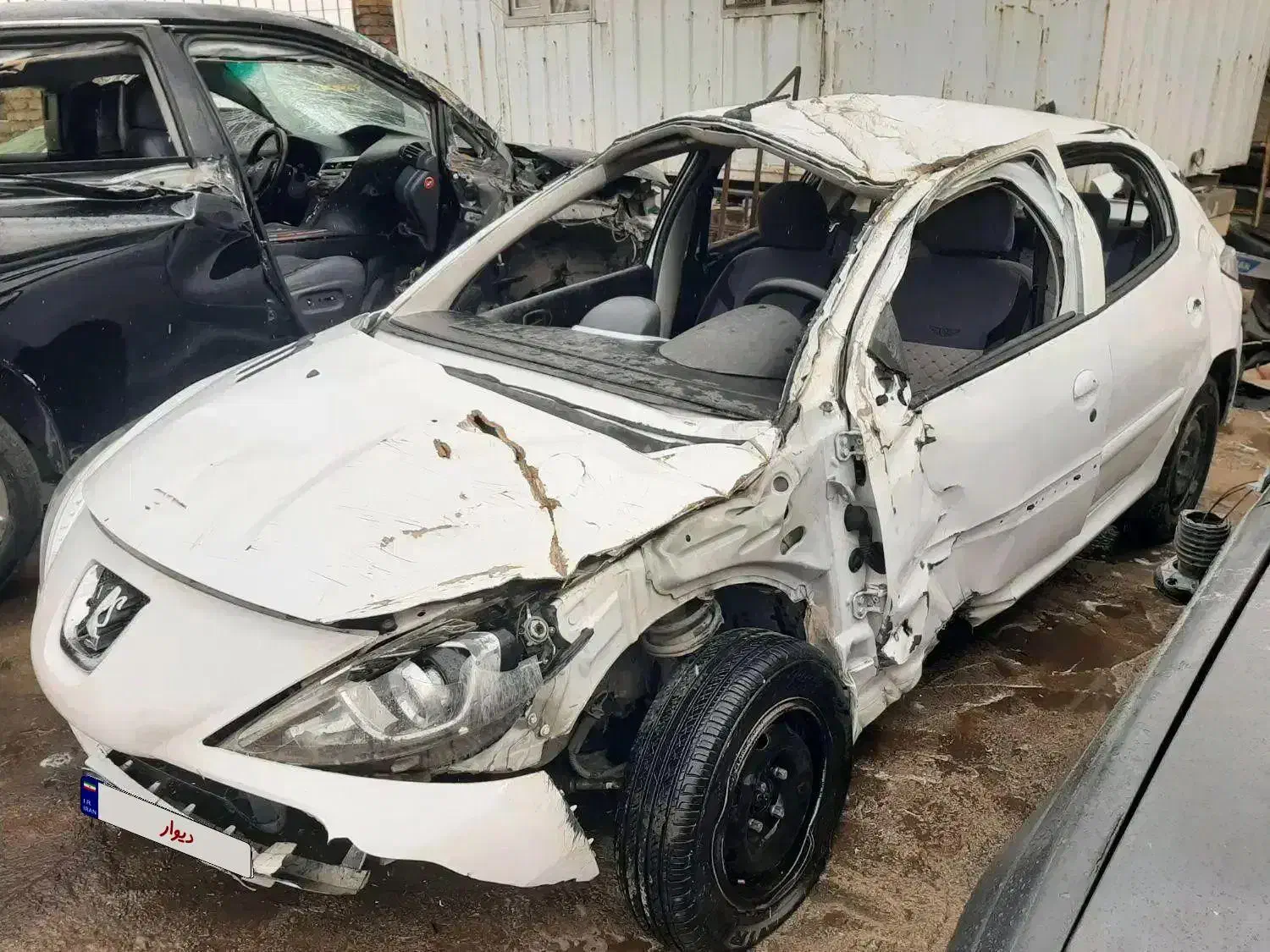 تصادفی چپی پژو 207 موتور tu3 موتور کوچک 1402|خودرو سواری و وانت|تهران, امیریه|دیوار