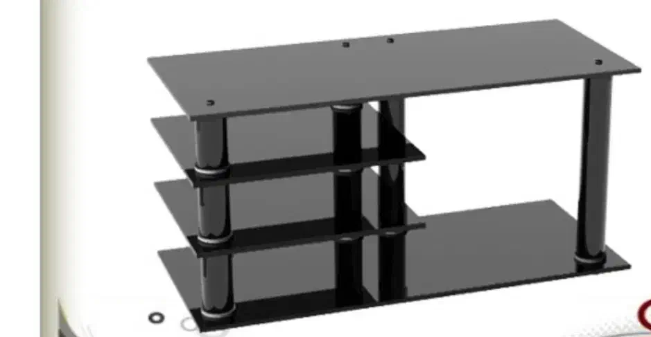 فروش میز تلویزیون شیشه ای و تلویزیون زیرقیمت|تلویزیون و پروژکتور|لنگرود, |دیوار