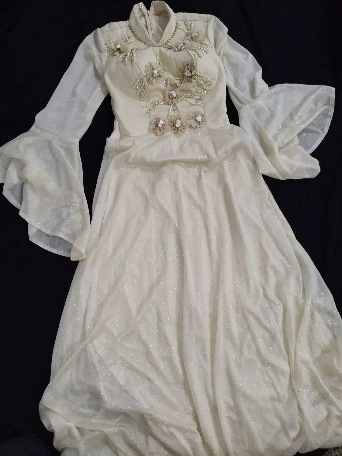 لباس مجلسی بلند دخترانه|لباس|قرق, |دیوار