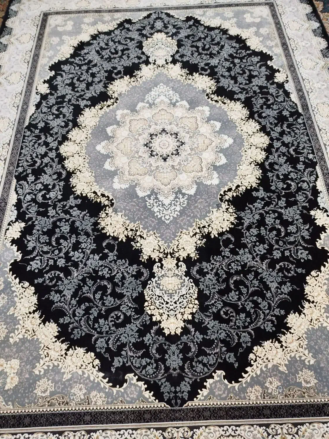 ۳تخته فرش۹متری۱۲۰۰شانه اصلی نو با ضمانت|فرش|کرمانشاه, |دیوار