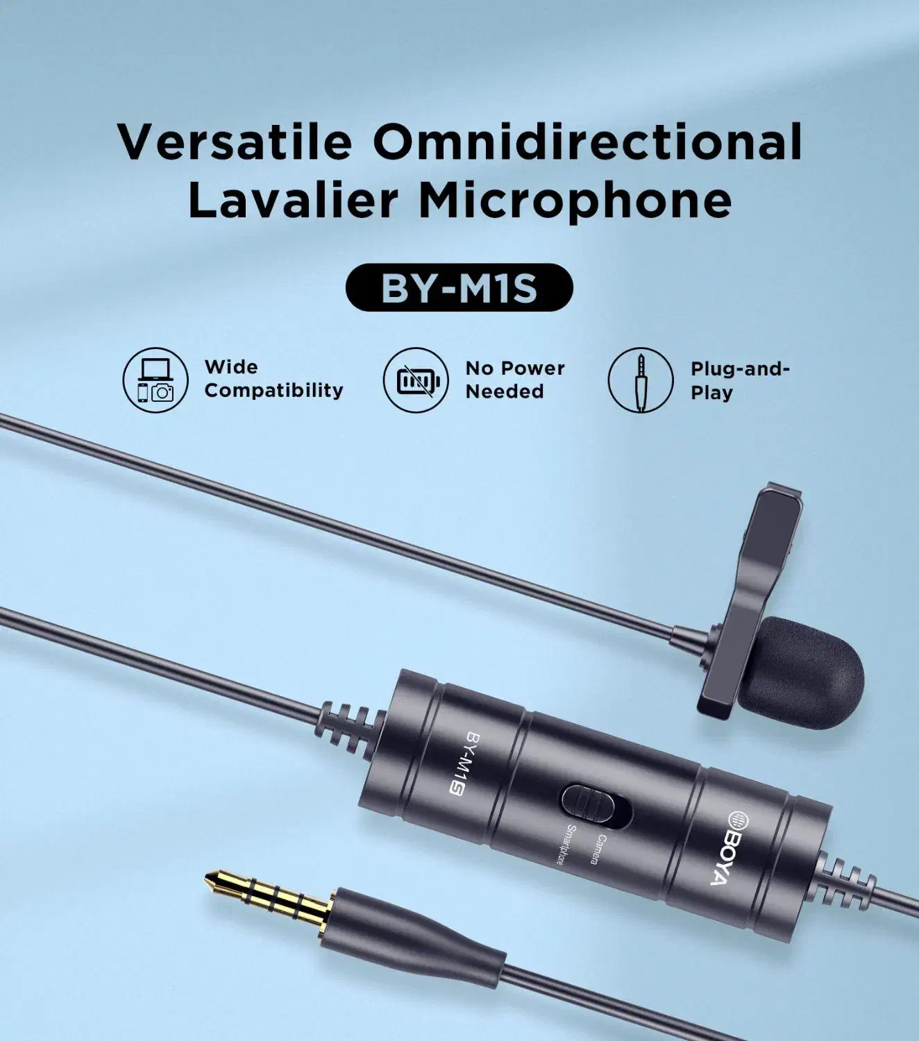 میکروفون boya m1s|صوتی و تصویری|اردبیل, |دیوار