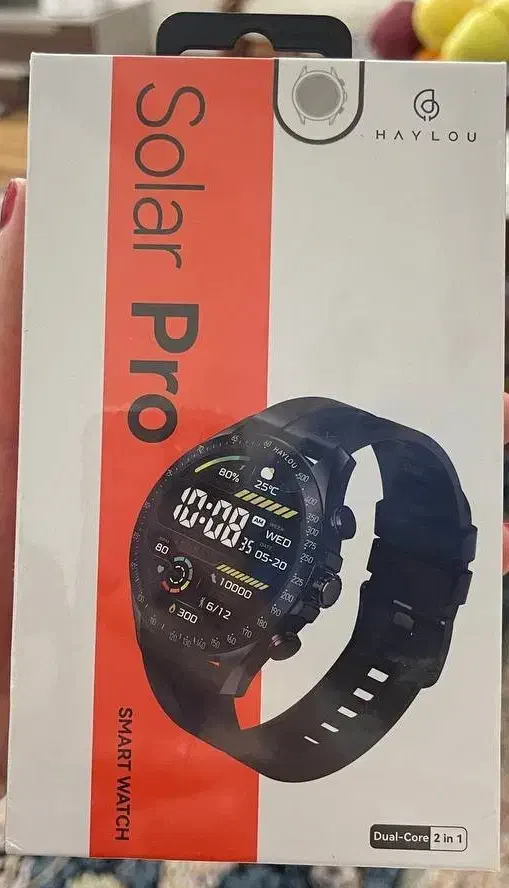 ساعت هوشمند هایلو سولار پرو رنگ مشکی|لوازم جانبی موبایل و تبلت|تهران, شهرک ولیعصر شمالی|دیوار