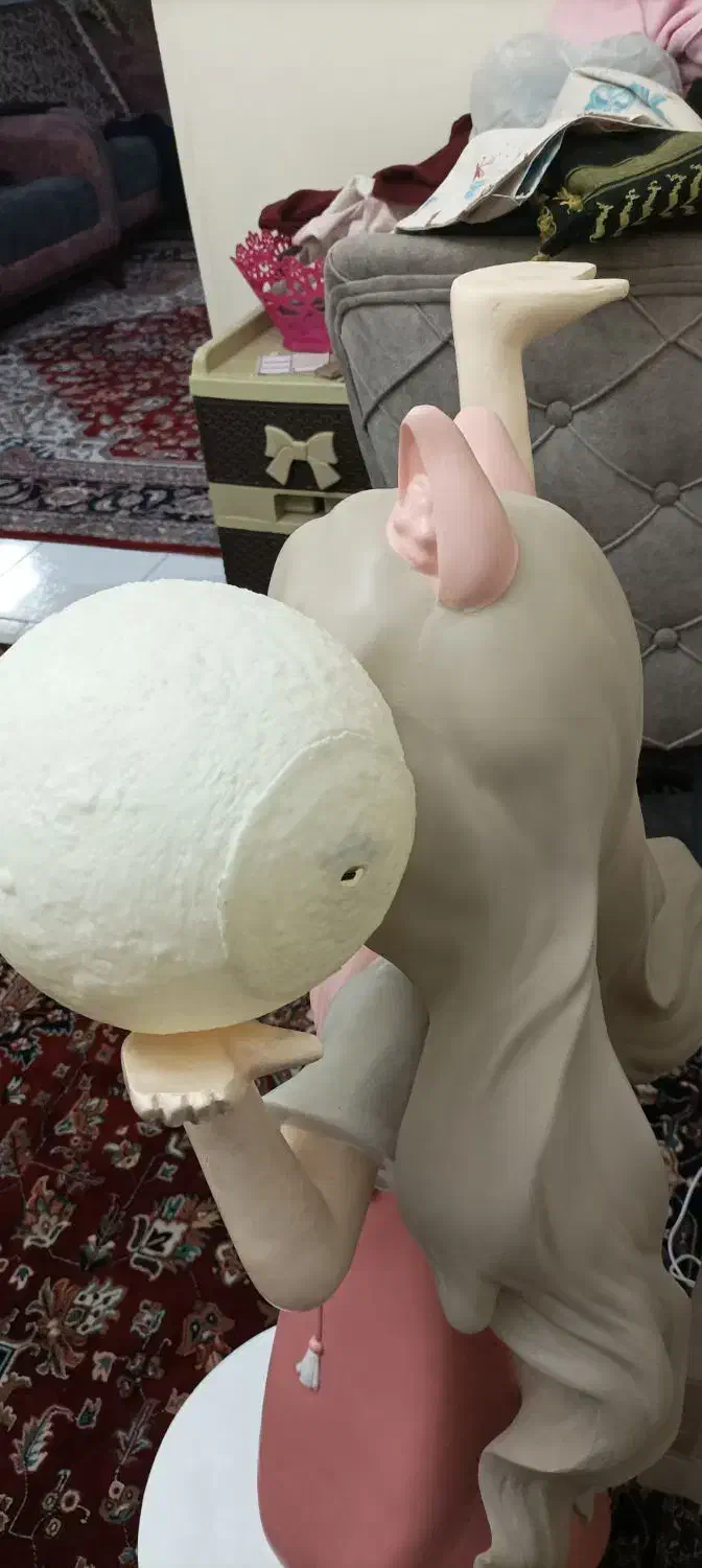 مجسمه، چراغ خواب عروسکی|چراغ خواب و آباژور|ری, ملک‌آباد|دیوار