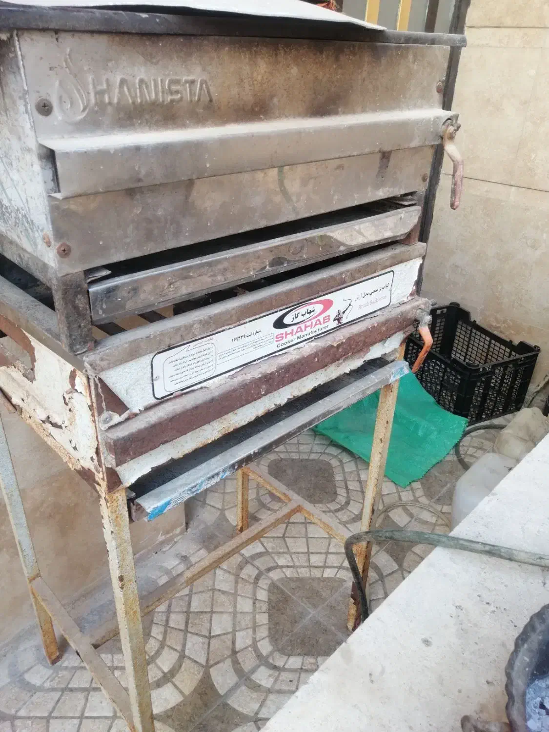 کباب پز پایه دار|اجاق گاز و لوازم برقی پختوپز|بندر امام خمینی, |دیوار