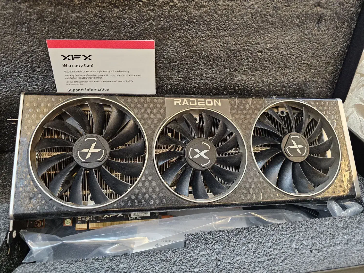 کارت گرافیک Rx 6800 xfx|قطعات و لوازم جانبی رایانه|تهران, چوب تراش|دیوار