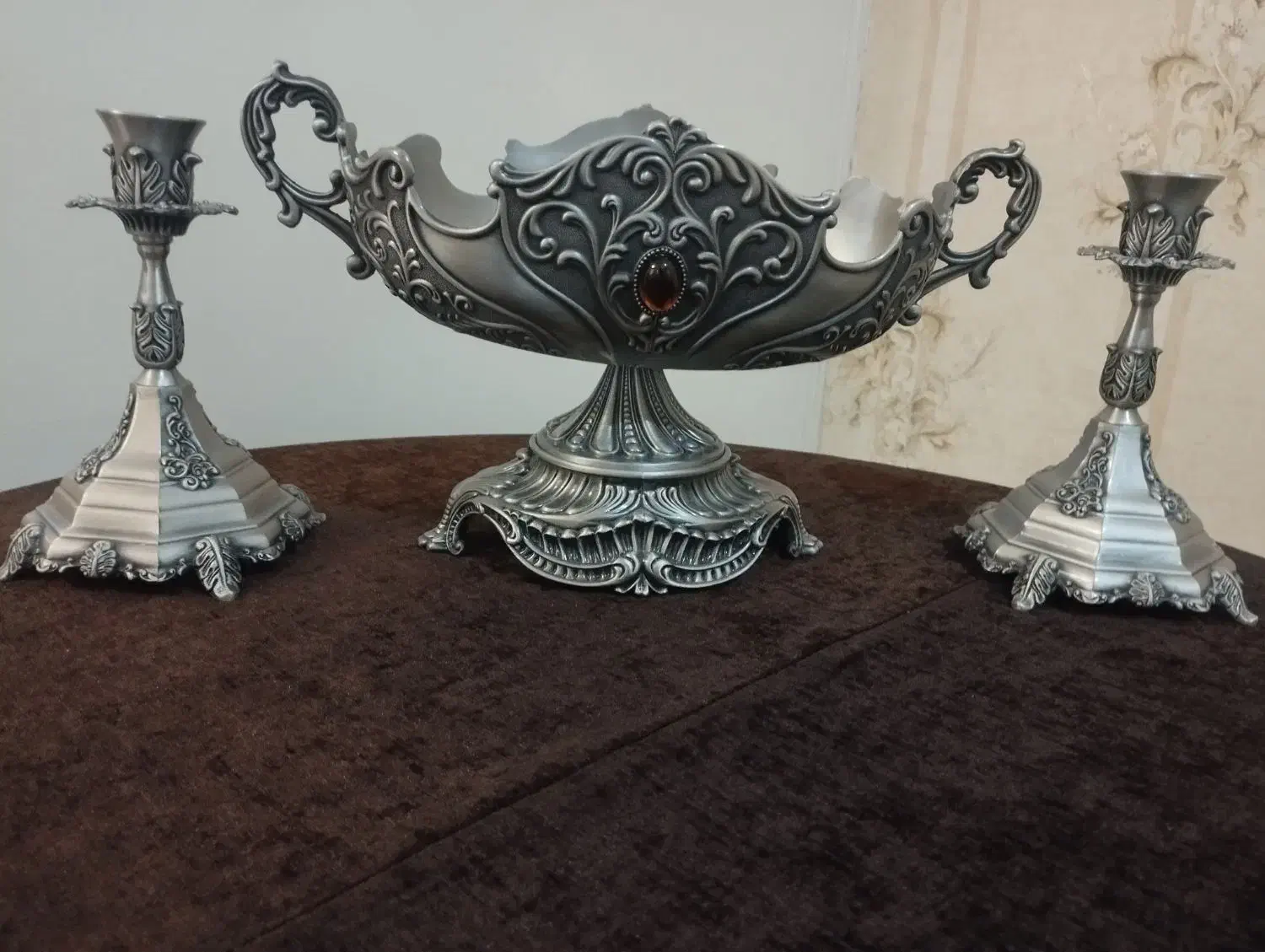 کشکول و شمعدانی پیوتر|صنایع دستی و سایر لوازم تزئینی|تبریز, |دیوار