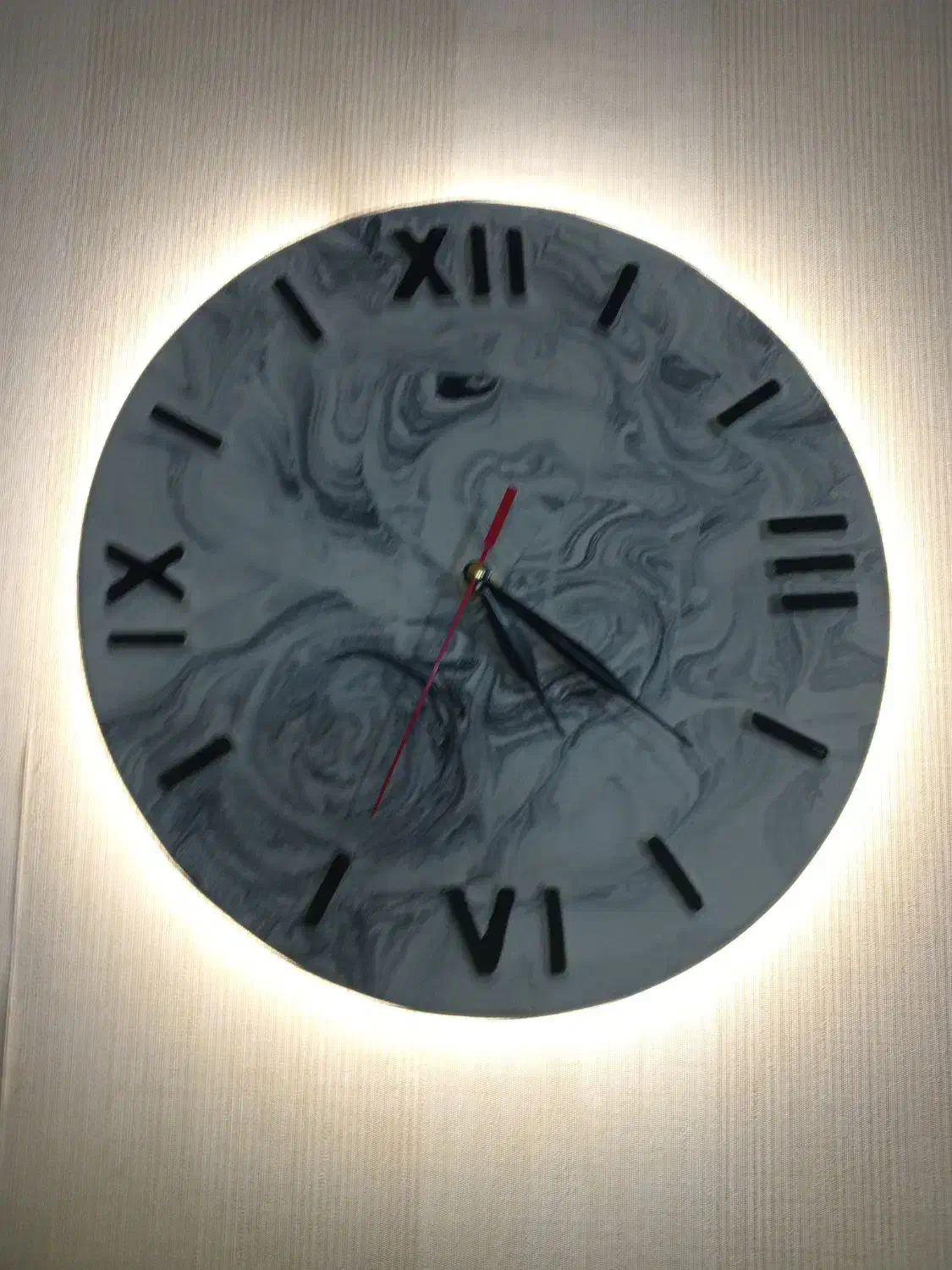 ساعت دیواری سنگ مصنوعی|ساعت دیواری و تزئینی|اصفهان, بهارستان|دیوار