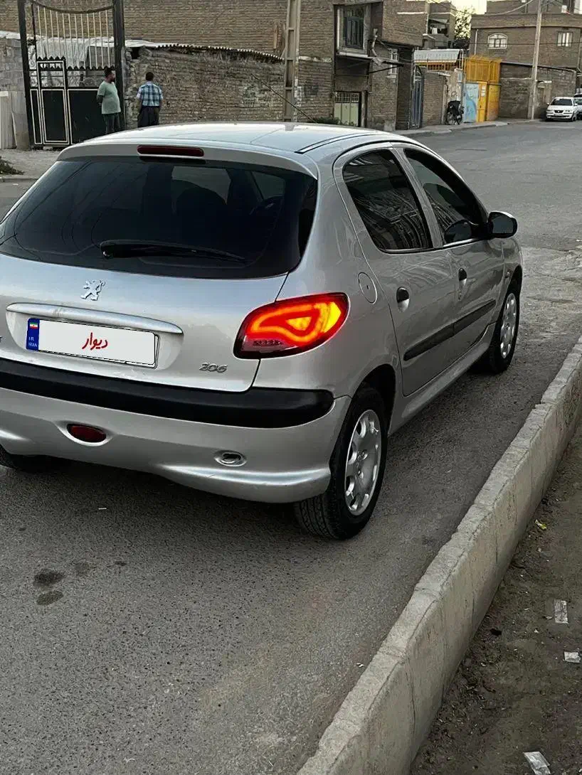 ۲۰۶سالم|خودرو سواری و وانت|بوکان, |دیوار