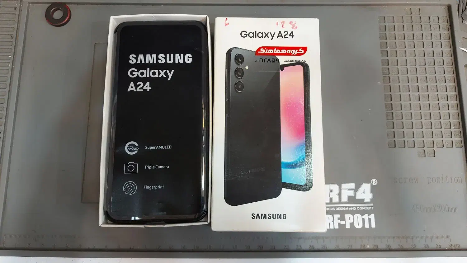 گوشی سامسونگ A24 مشکی|موبایل|رشت, باهنر|دیوار