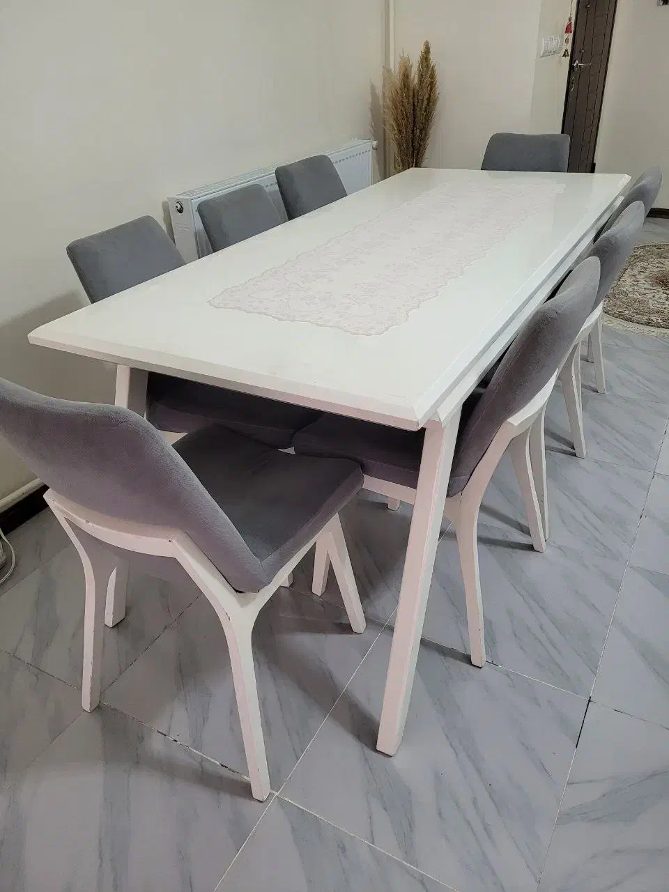 میز ناهار خوری ۸ نفره|میز و صندلی غذاخوری|تبریز, |دیوار