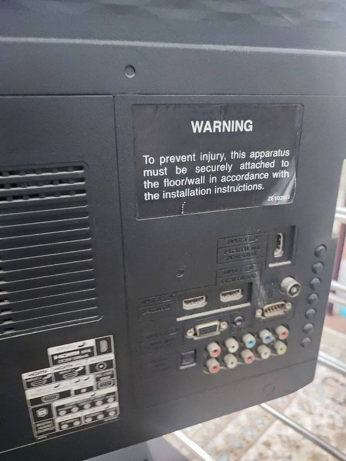 تلویزون 39 اینچ شارپ اصل ژاپن|تلویزیون و پروژکتور|خمینیشهر, |دیوار