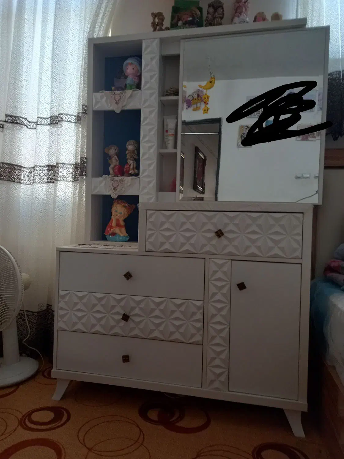 دراوراینه کشویی|جاکفشی، کمد، دراور|بیرجند, |دیوار