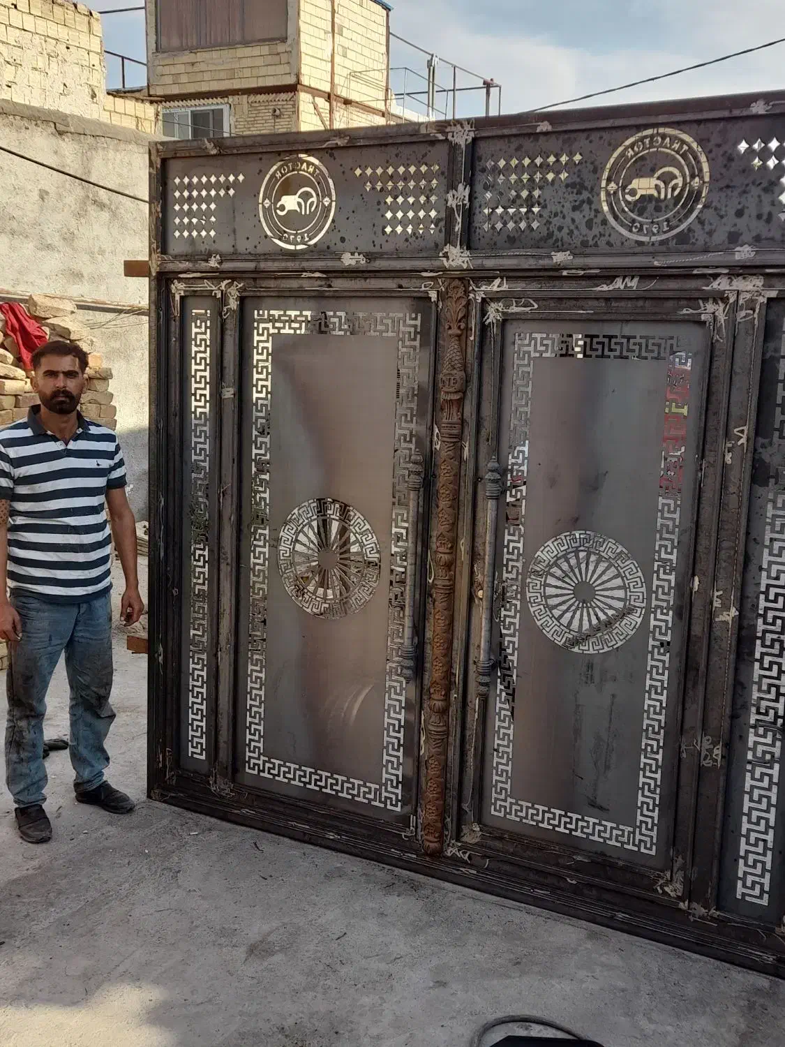 جوشکاری و درب و پنجره سازی|خدمات پیشه و مهارت|میانه, |دیوار