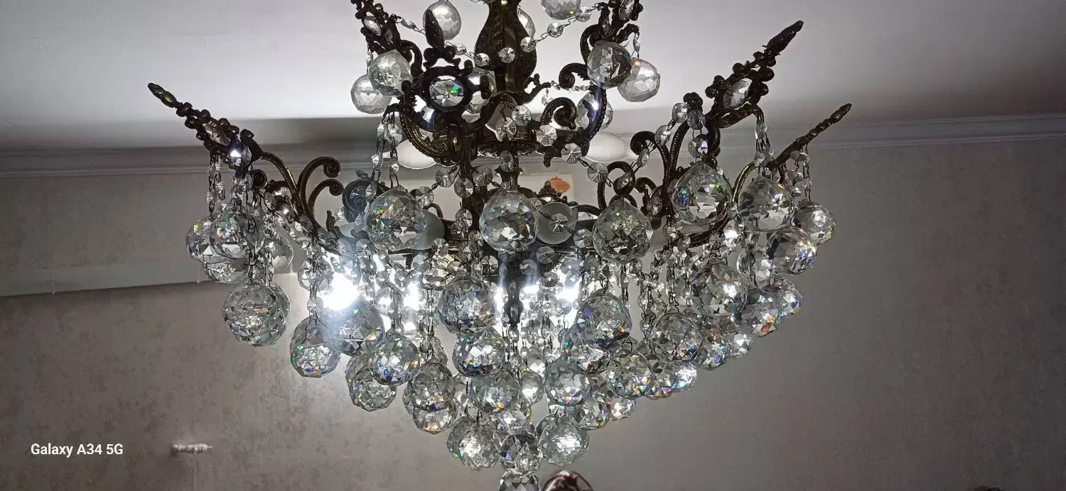 لوستر|لوستر و چراغ آویز|قرچک, شهرک طلائیه|دیوار