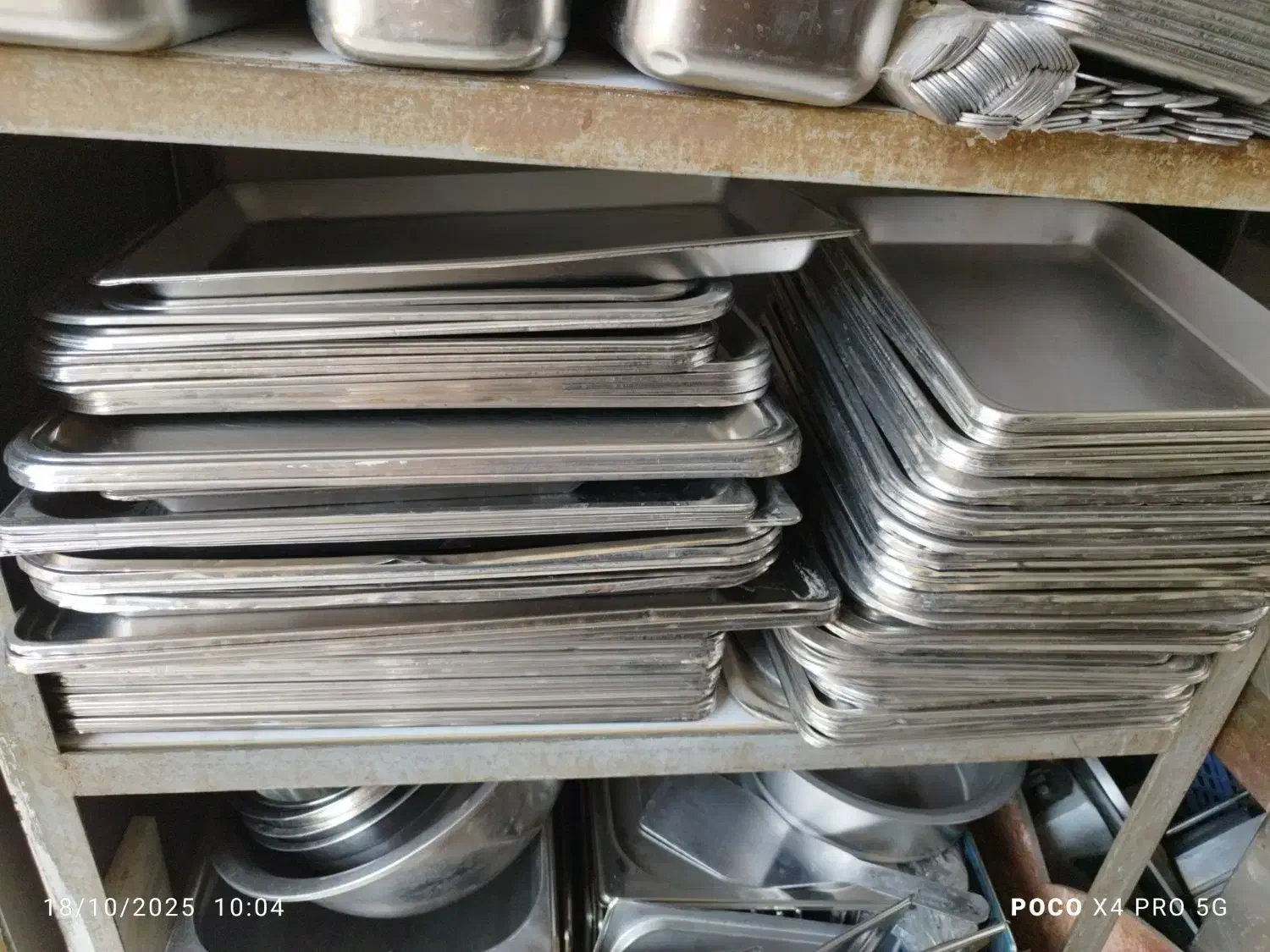 فروش سینی استیل|کافی‌شاپ و رستوران|تهران, تهرانسر مرکزی|دیوار