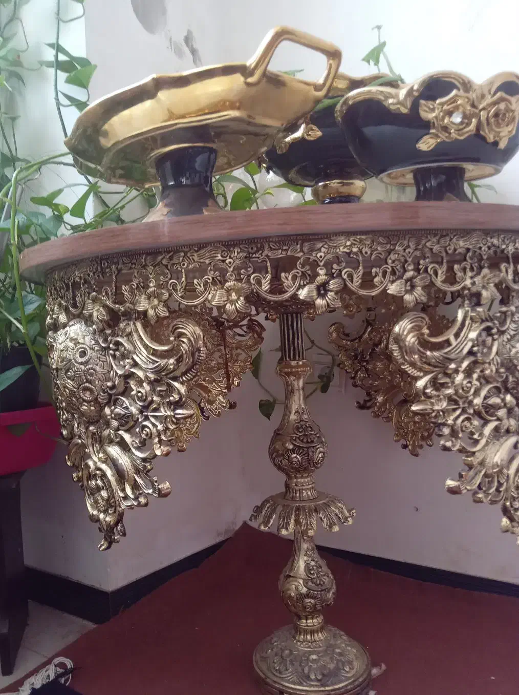 میز خاطره جنسش برنج|صنایع دستی و سایر لوازم تزئینی|گلبهار, شهر جدید گلبهار|دیوار
