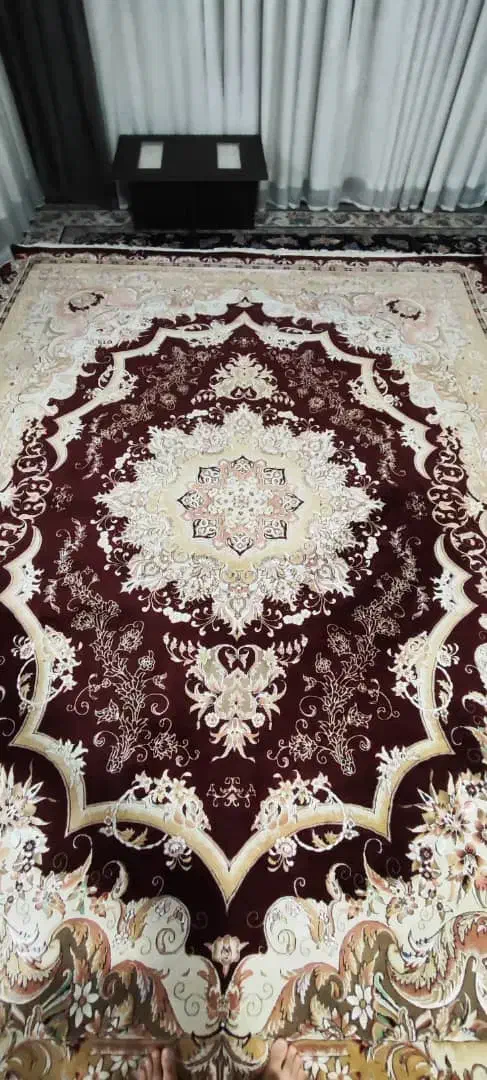 فرش ۱۲ متری زرشکی|فرش|اندیمشک, |دیوار