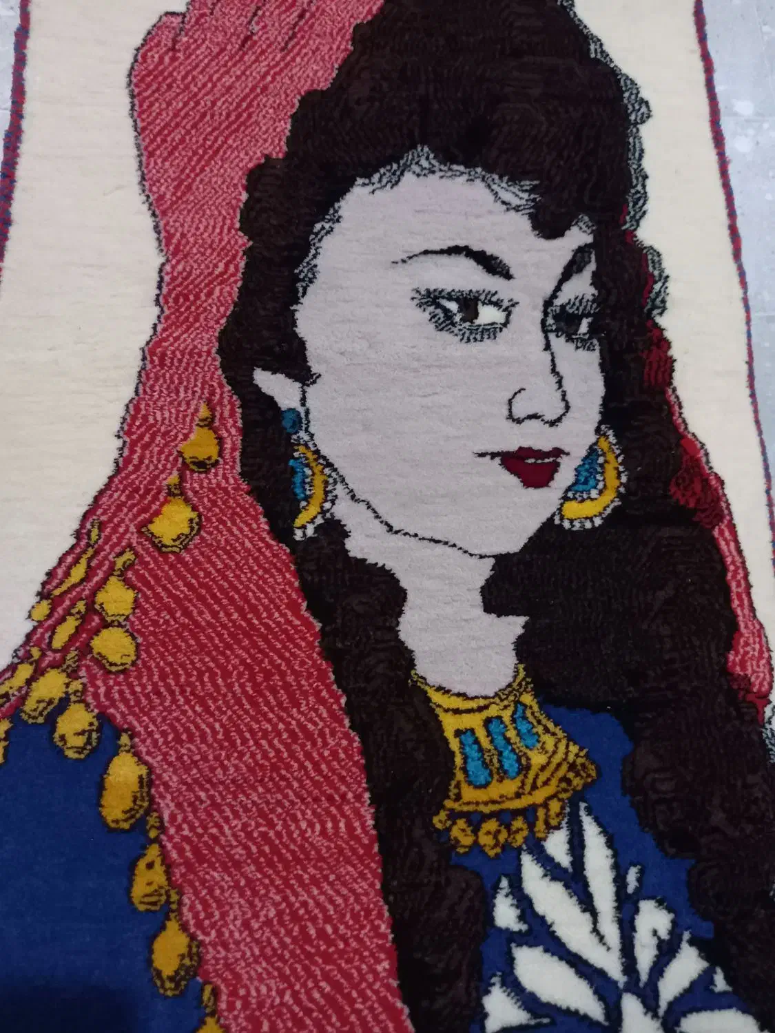 تابلو فرش دستباف|تابلو فرش|قم, شهرک توانیر|دیوار