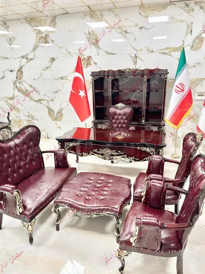 ARAMCO مبلمان کلاسیک اداری مدیریت پایه رنگی صندلی|مبلمان اداری|تهران, آبشار|دیوار