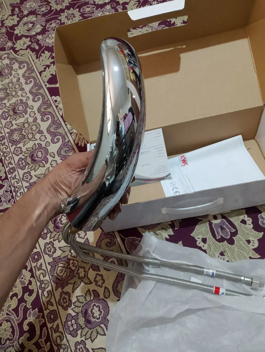 شیر مخلوط اهرمی چشمی KWC آکبند|لوازم حمام|نسیم‌شهر, |دیوار