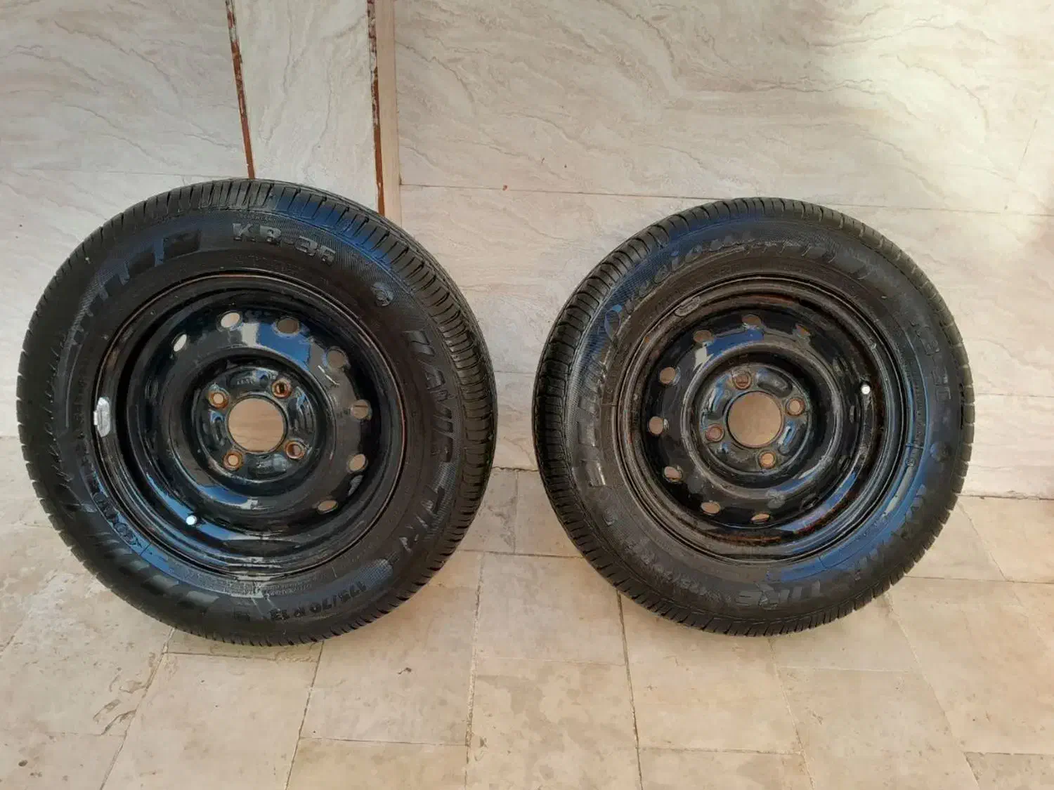 لاستیک ۱۳ تیبا بارینگ یک جفت|قطعات یدکی و لوازم جانبی|قم, پردیسان|دیوار