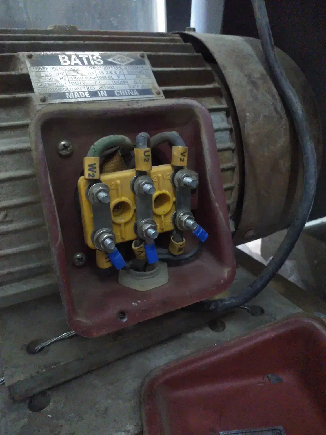 الکترو دینام سه فاز 5.5 اسب|ماشینآلات صنعتی|بوکان, |دیوار