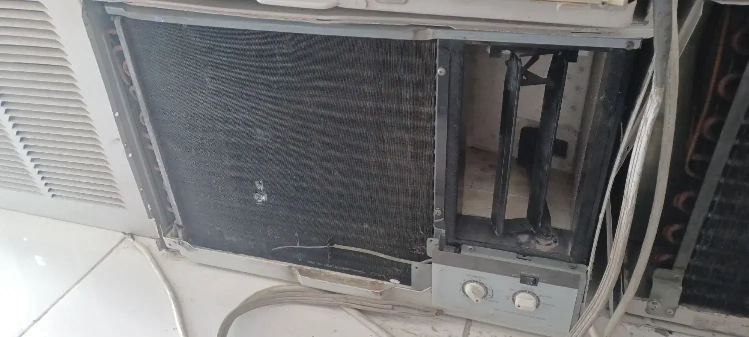 کولرپنجره ای ۱۸هزار الجی موتور بزرگ|کولر گازی و فنکوئل|لار, |دیوار