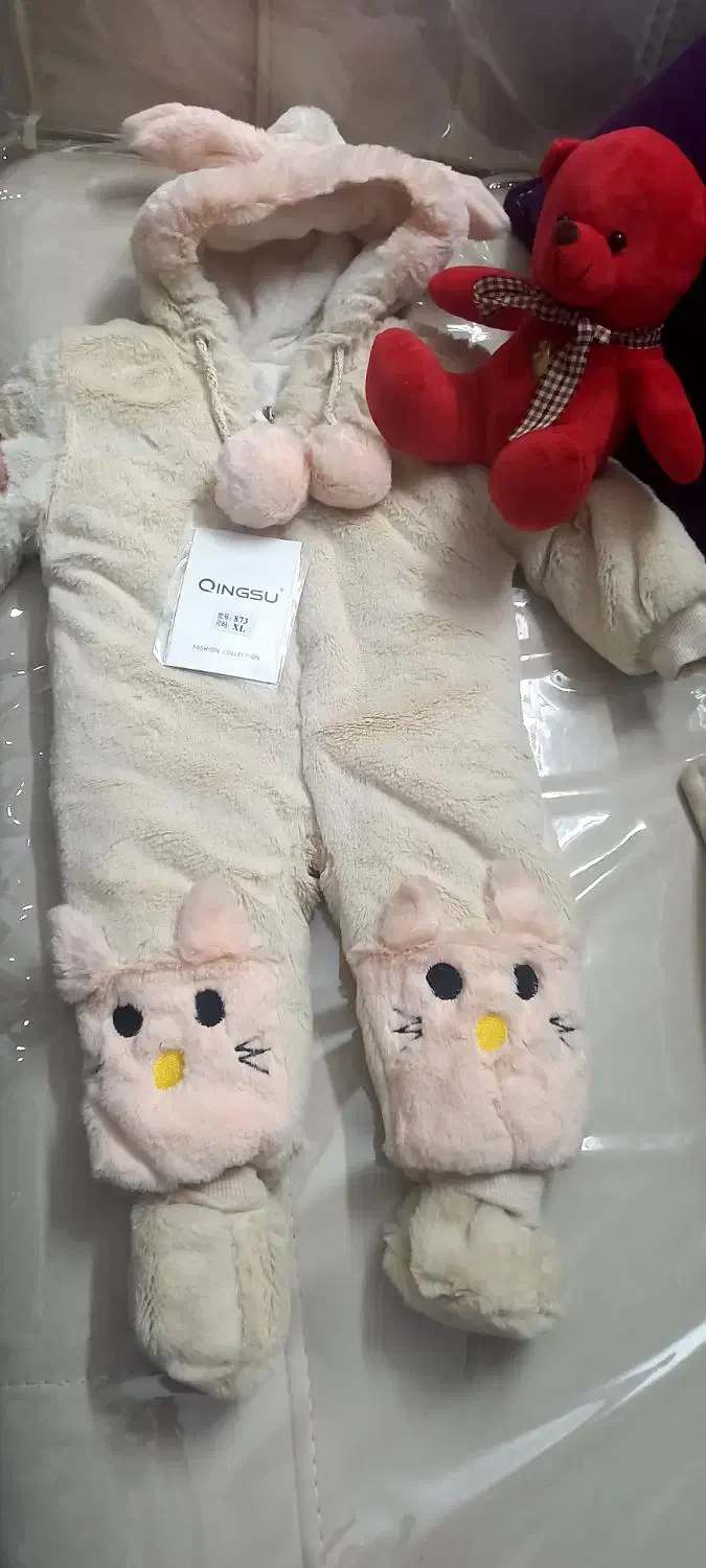 کاپشن سرهمی نوزادی|کفش و لباس بچه|گرگان, |دیوار