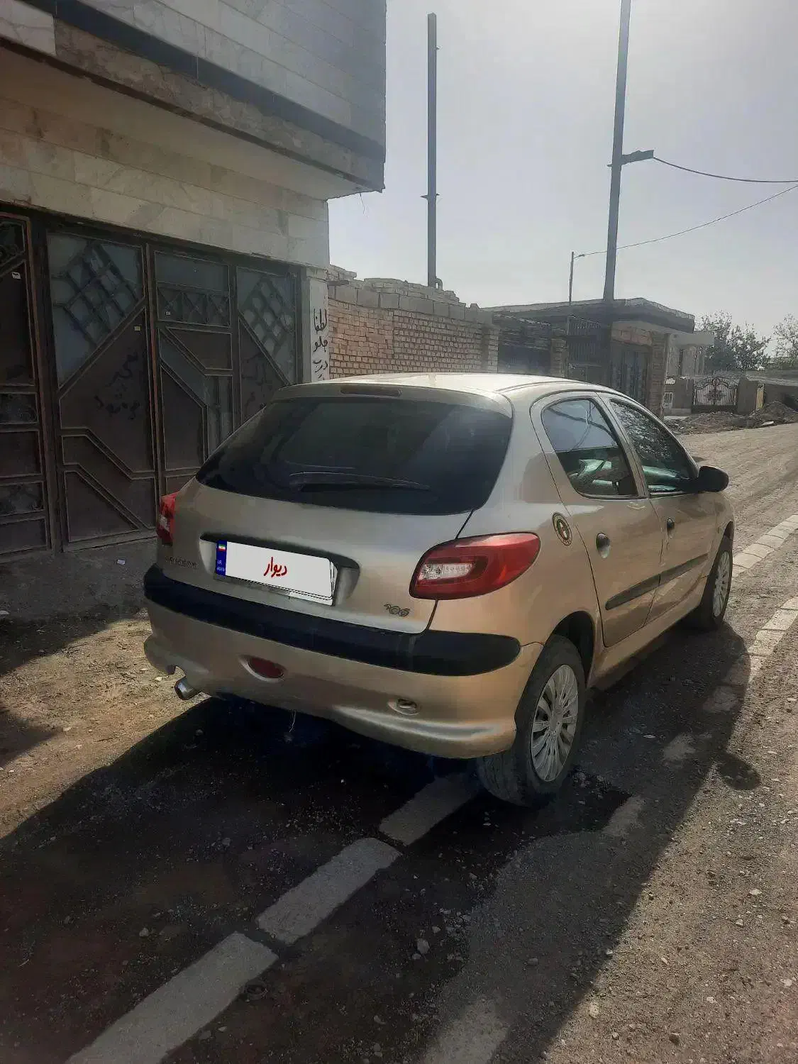 ۲۰۶ تیپ ۲ مدل ۸۴|خودرو سواری و وانت|سبزوار, هویزه|دیوار