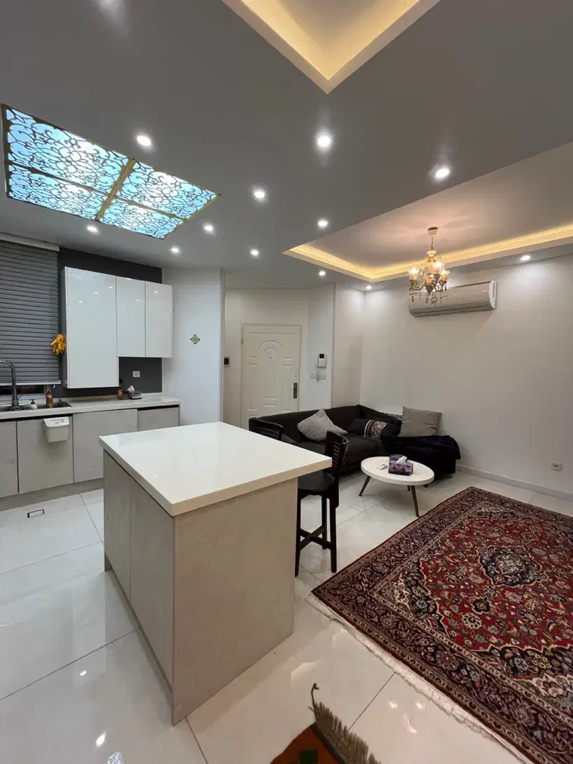 ونک ملاصدرا۵۵ متر ۱ خواب فول فرنیش باامکانات(مبله)