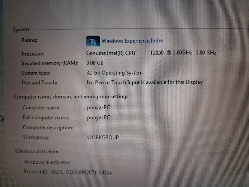 لب تاپ دل ۱۵۰۵|رایانه همراه|شیراز, سرو|دیوار