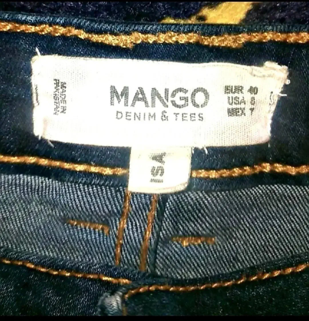 شلوار جینslim fit mango|لباس|تهران, دبستان|دیوار