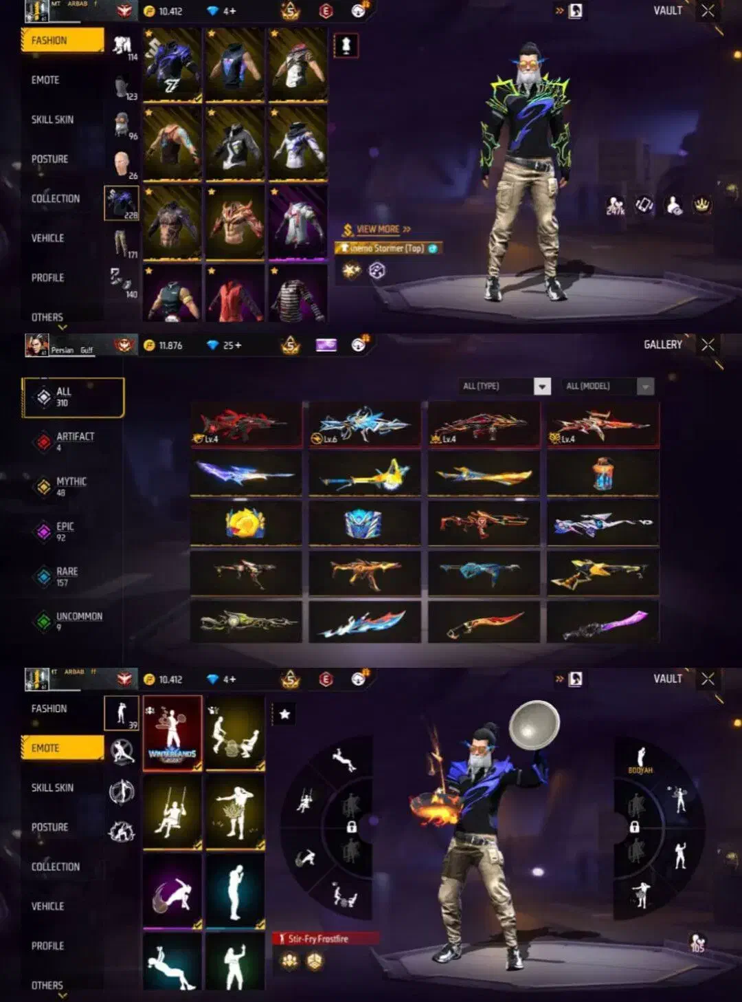 اکانت فری فایر|کنسول، بازی ویدئویی و آنلاین|لردگان, |دیوار