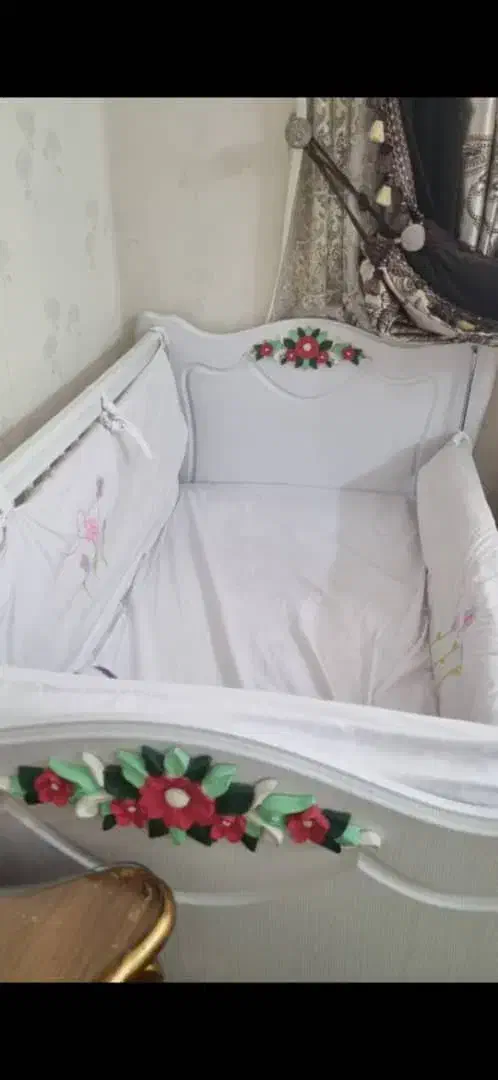 تخت و کمد کودک سفید|تخت و سرویس خواب|تهران, جیحون|دیوار