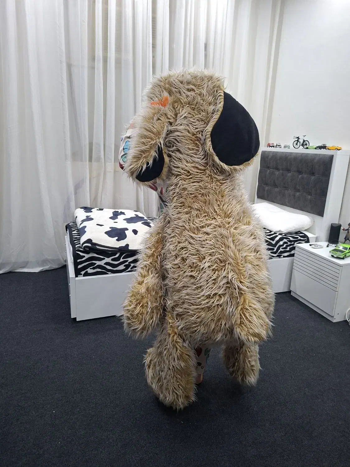 عروسک سگ پشمالو|اسباب‌بازی بچه|شوشتر, |دیوار