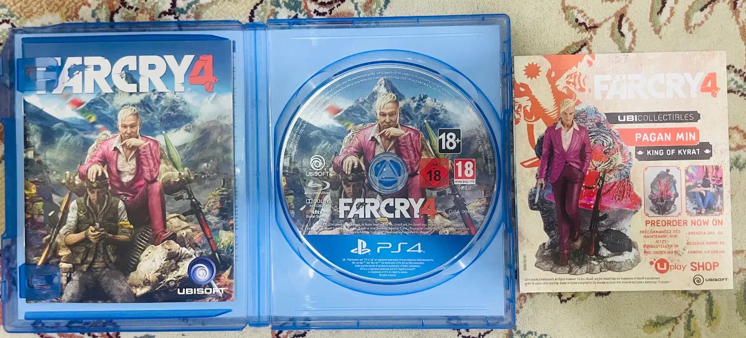 دیسکPS4 بازی مهیج (FARGRY 4)|کنسول، بازی ویدئویی و آنلاین|تهران, شهرک ولیعصر شمالی|دیوار