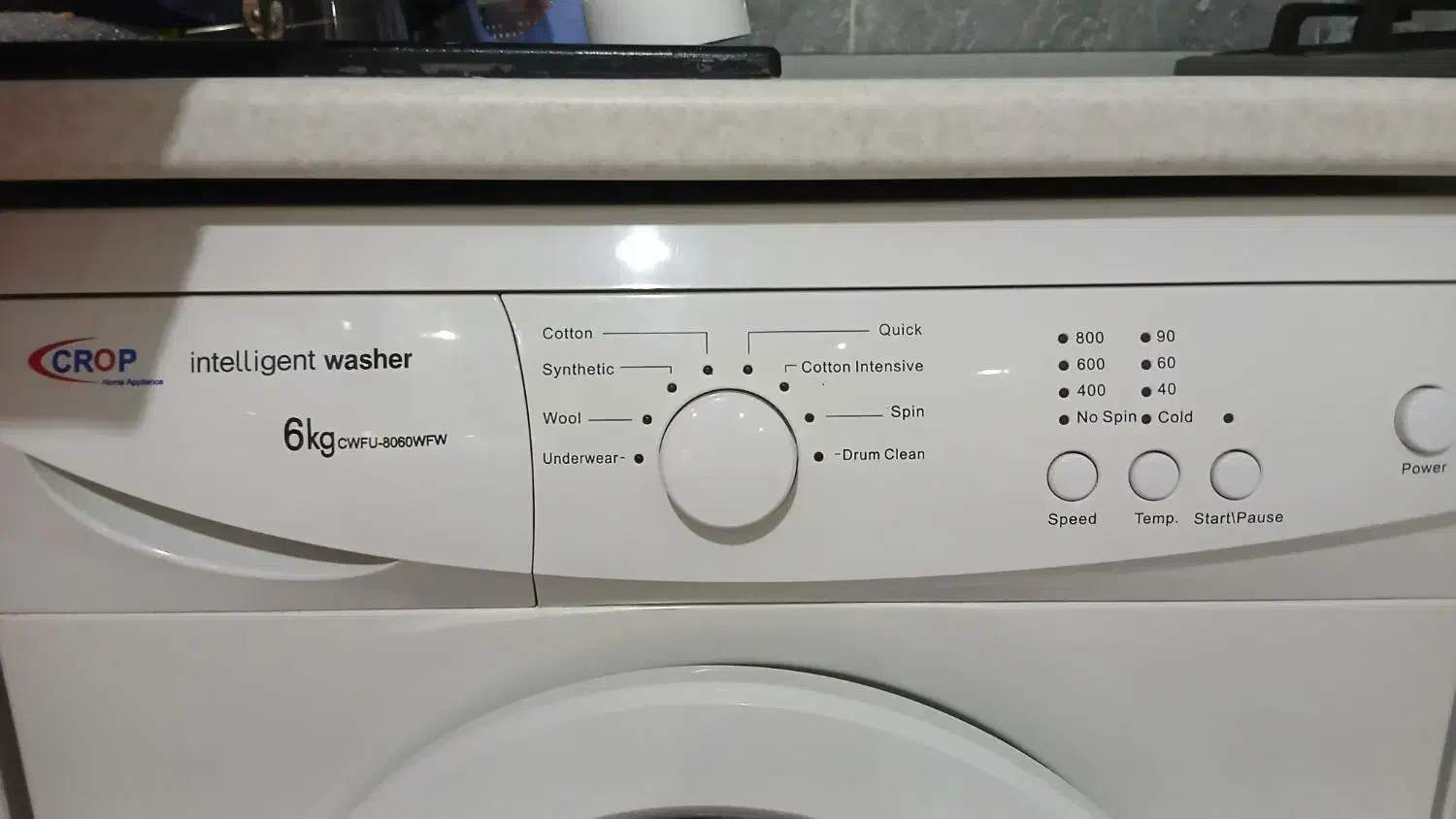 ماشین لباسشویی کروپ(CROP)  درحد نو نو نو|ماشین لباسشویی و خشک‌کن لباس|رشت, باهنر|دیوار