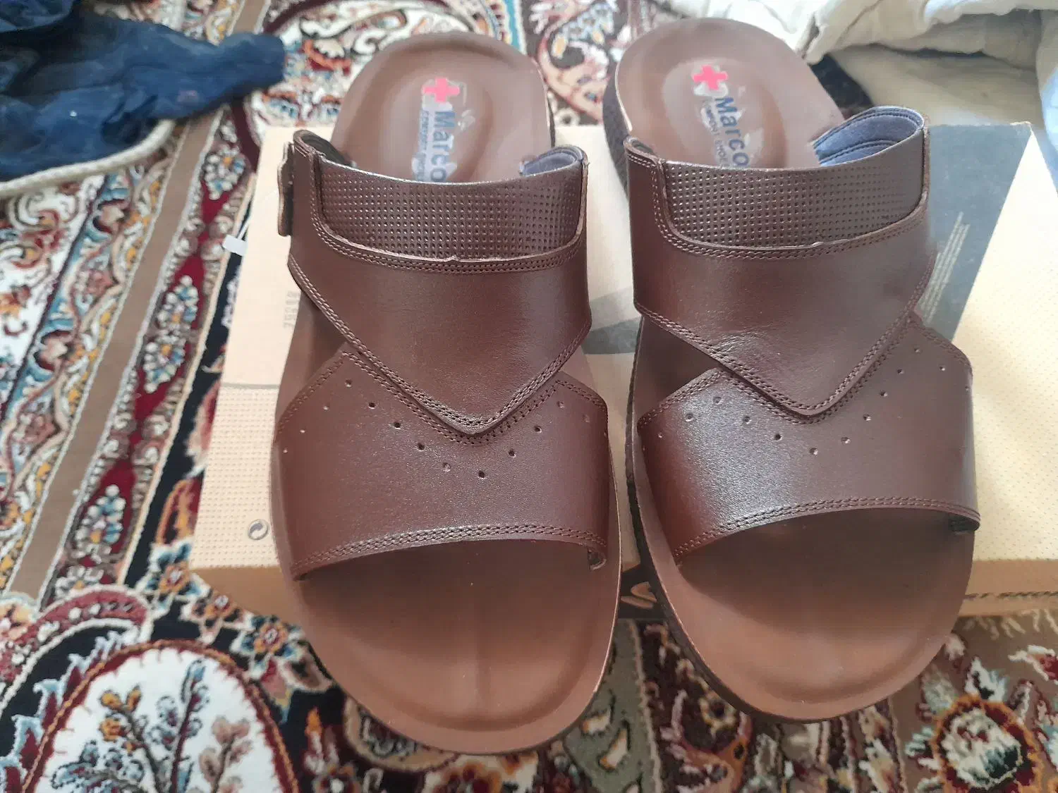 دمپایی تمام چرم|کیف، کفش، کمربند|تبریز, |دیوار