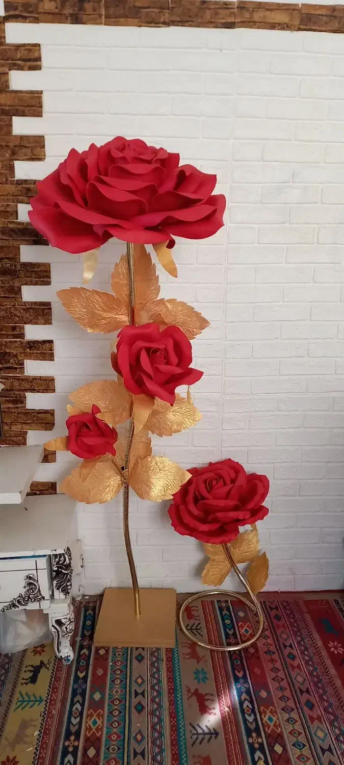 گل رز سالنی|گل مصنوعی|بوشهر, |دیوار
