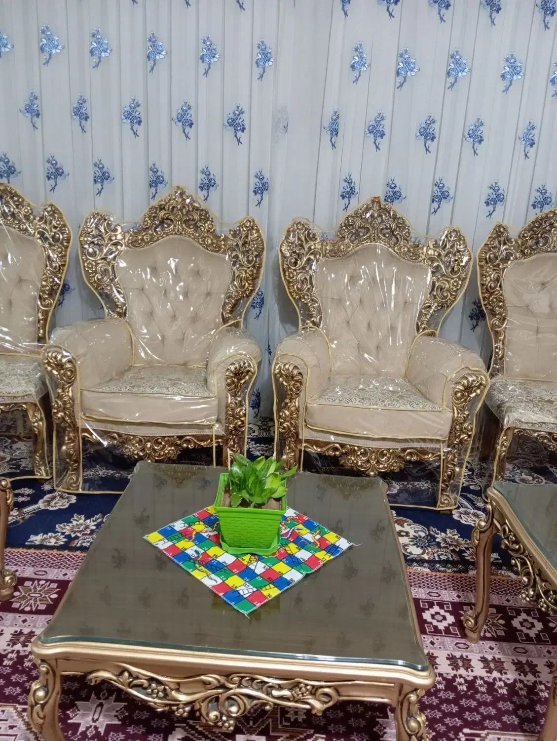 مبل سلطنتی نو نو|مبلمان خانگی و میز عسلی|لردگان, |دیوار