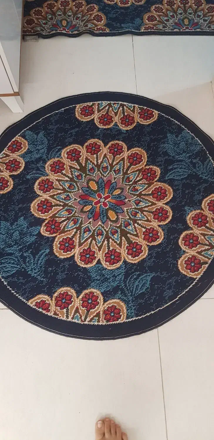 کناره و گلیم اشپز خونه سالم طرح ترنج|گلیم، جاجیم، گبه|همدان, |دیوار