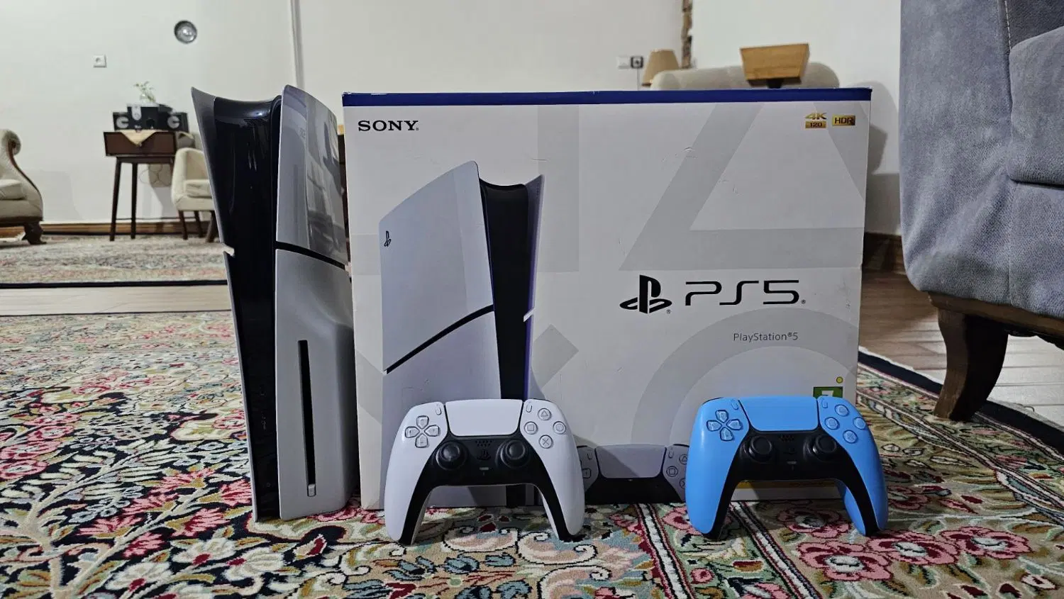 ps5 slim|کنسول، بازی ویدئویی و آنلاین|خرم‌آباد, |دیوار