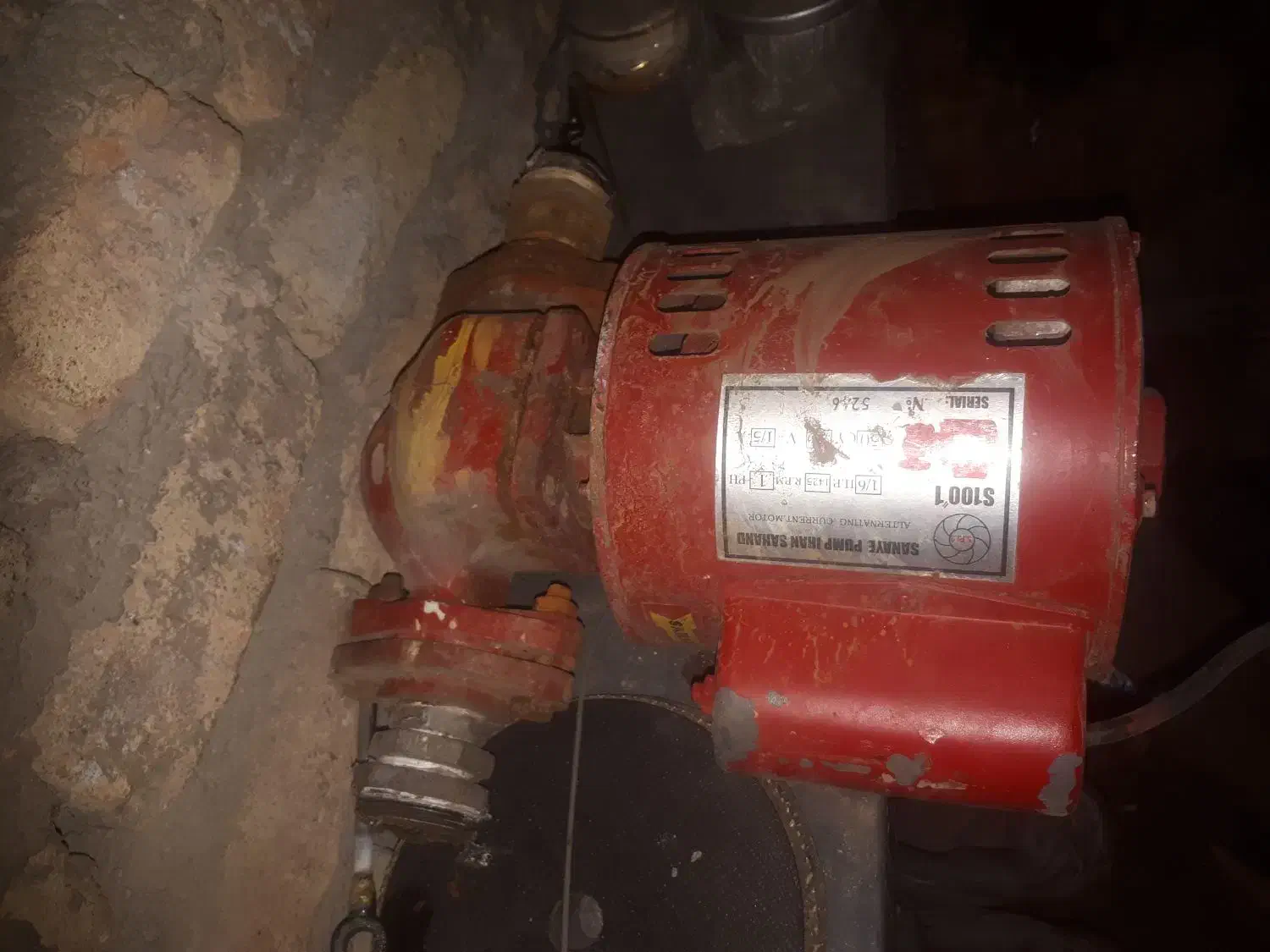 پمپ سیرکوله موتورخانه سالم ب شرط|آبگرمکن، پکیج، شوفاژ|کرج, شهرک سهرابیه|دیوار