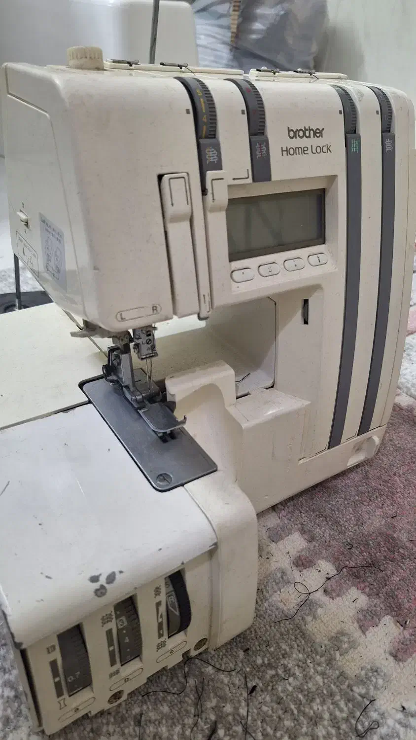 فروش چرخ سر دوز خانگی brother ژاپتی|چرخ خیاطی و ریسندگی|یزد, |دیوار