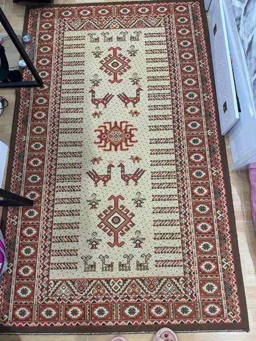 گلیم ۳ متری + سطل آشغال و جای دستمال کاغذی منزل|فرش|بندر انزلی, پردیس|دیوار