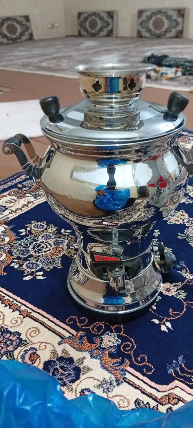 سماور گازی ۶ لیتری|سماور، چای‌ساز، قهوه‌ساز|تنکمان, |دیوار