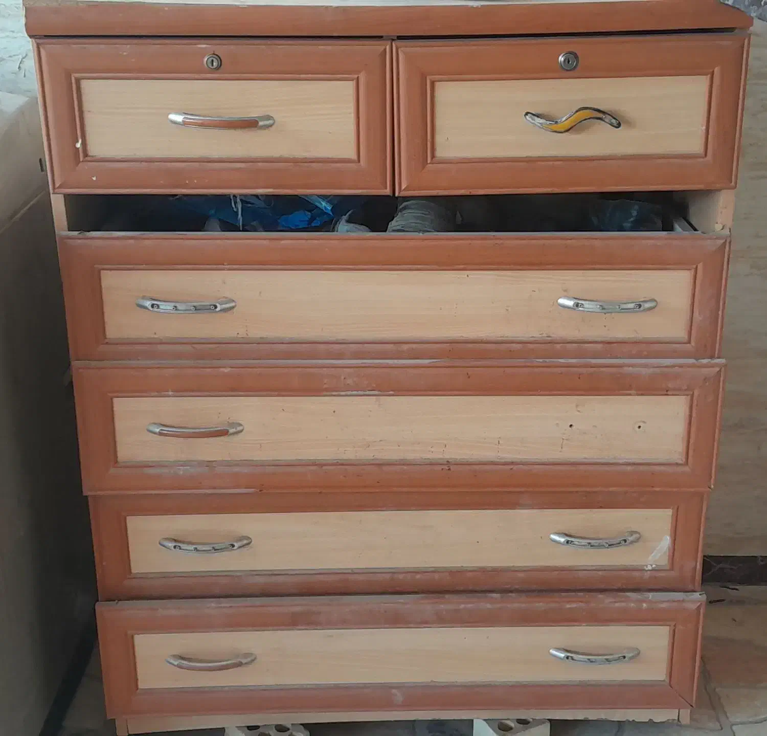 دراورچوبی|جاکفشی، کمد، دراور|شادگان, |دیوار